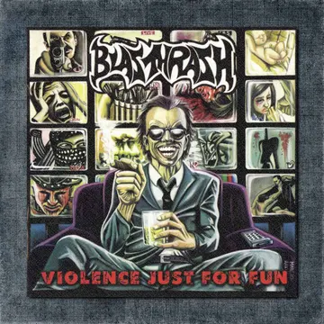 Blasthrash Back Patch, Blasthrash – Violence Just for Fun Big Back Patch