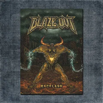 Blaze Out Back Patch, Blaze Out – Backlash Big Back Patch