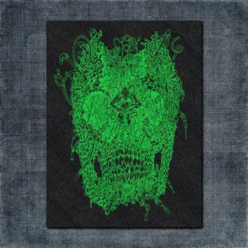 Blind Idiot God Back Patch, Blind Idiot God – Undertow v2 Big Back Patch