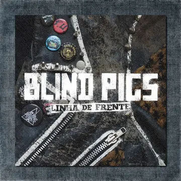 Blind Pigs Back Patch, Blind Pigs – Linha De Frente Big Back Patch