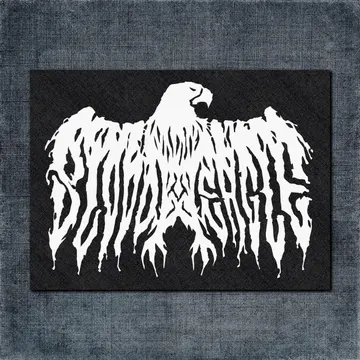 Blood Eagle Back Patch, Blood Eagle Logo Big Back Patch