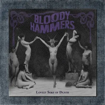 Bloody Hammers Back Patch, Bloody Hammers – Lovely Sort of Death Big Back Patch