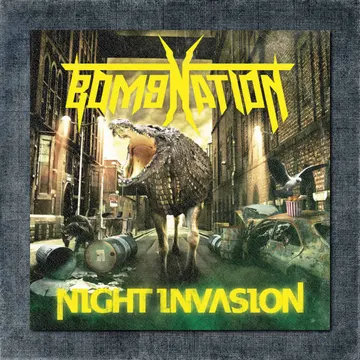 Bombnation Back Patch, Bombnation – Night Invasion Big Back Patch