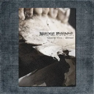 Bridge Burner Back Patch, Bridge Burner – Chlorine Eyes Abyssal Big Back Patch