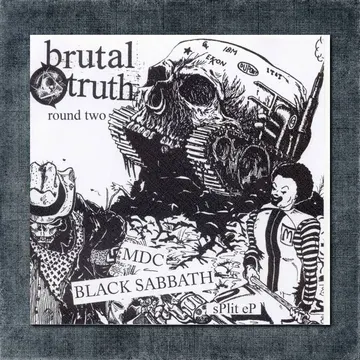 Brutal Truth Back Patch, Brutal Truth – Round Two Big Back Patch
