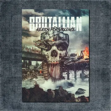 Brutallian Back Patch, Brutallian – Reason for Violence Big Back Patch