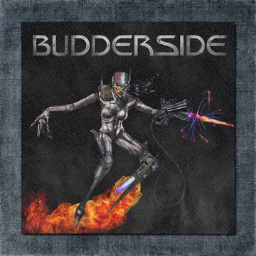 Budderside Back Patch, Budderside – Budderside Cover Big Back Patch