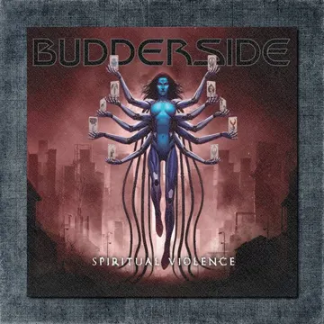 Budderside Back Patch, Budderside – Spiritual Violence Big Back Patch