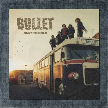 Bullet Back Patch, Bullet – Dust To Gold Big Back Patch