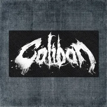 Caliban Back Patch, Caliban Logo Black Big Back Patch