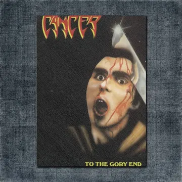 Cancer Back Patch, Cancer – To The Gory End Big Back Patch