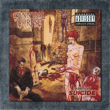 Cannibal Corpse Back Patch, Cannibal Corpse – Gallery Of Suicide Big Back Patch