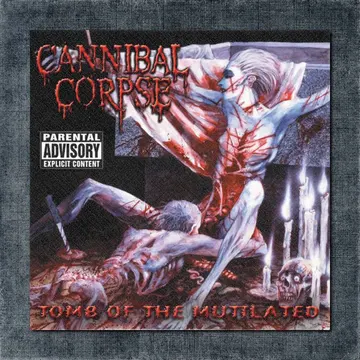Cannibal Corpse Back Patch, Cannibal Corpse – Tomb Of The Mutilated Big Back Patch