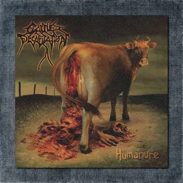 Cattle Decapitation Back Patch, Cattle Decapitation – Humanure Big Back Patch