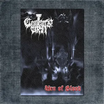 Cemetery Urn Back Patch, Cemetery Urn – Urn of Blood Big Back Patch