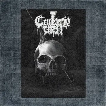 Cemetery Urn Back Patch, Cemetery Urn, Cemetery Urn Big Back Patch