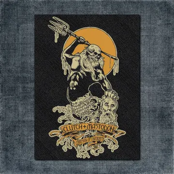 Clutch – Mastodon – Corrosion Of Conformity Back Patch, Clutch – Mastodon – Corrosion Of Conformity Big Back Patch