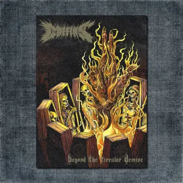 Coffins Back Patch, Coffins – Beyond the Circular Demise Big Back Patch