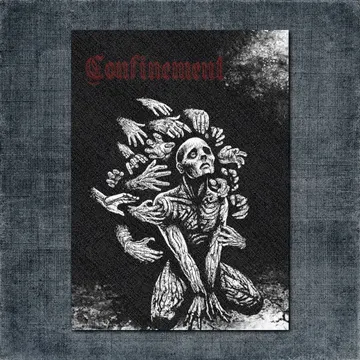 Confinement Back Patch, Confinement – Boundless Disdain Boundless Despair Big Back Patch