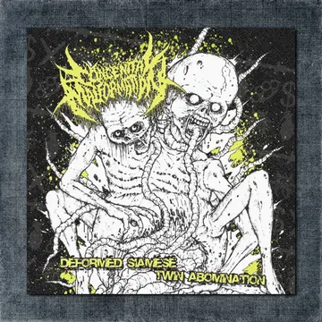 Congenital Malformation Back Patch, Congenital Malformation – Deformed Siamese Twin Abomination Big Back Patch
