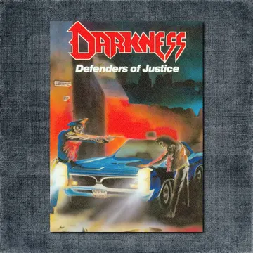 Darkness  Back Patch, Darkness – Defenders Of Justice Big Back Patch