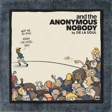 De La Soul Back Patch, De La Soul – And the Anonymous Nobody Big Back Patch