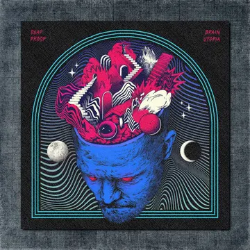 Deaf Proof Back Patch, Deaf Proof – Brain Utopia Big Back Patch