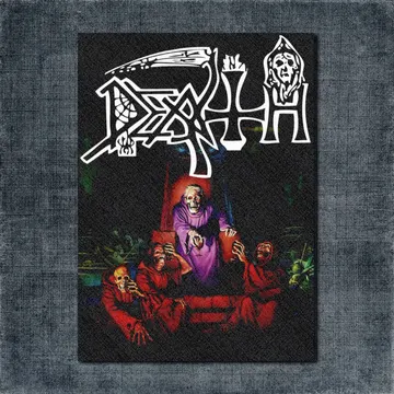Death Back Patch, Death Scream Bloody Gore Big Back Patch