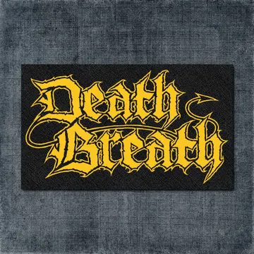 Death Breath Back Patch, Death Breath – Logo Black Big Back Patch