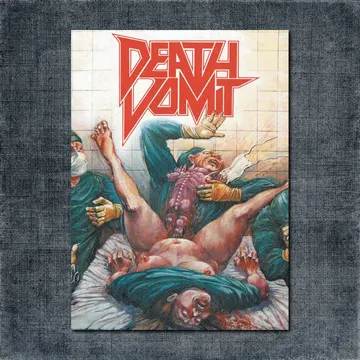Death Vomit Back Patch, Death Vomit, Death Vomit Big Back Patch