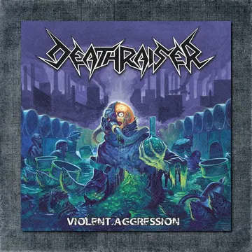 Deathraiser Back Patch, Deathraiser – Violent Aggression Big Back Patch