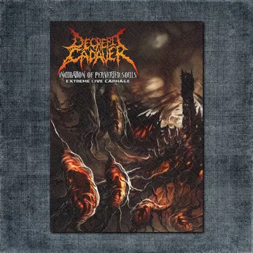Decrepit Cadaver Back Patch, Decrepit Cadaver – Incubation Of Perverted Souls Big Back Patch