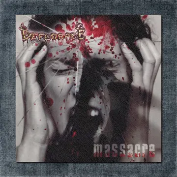 Deflorace Back Patch, Deflorace – Massacre Big Back Patch