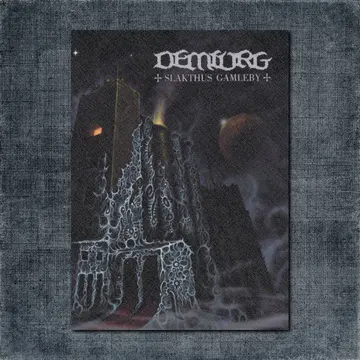 Demiurg Back Patch, Demiurg – Slakthus Gamleby Big Back Patch