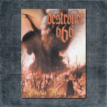 Deströyer 666 Back Patch, Deströyer 666 – Phoenix Rising Big Back Patch