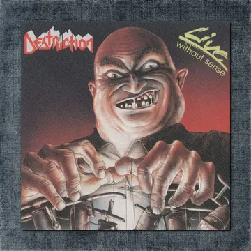 Destruction Back Patch, Destruction – Live Without Sense Big Back Patch