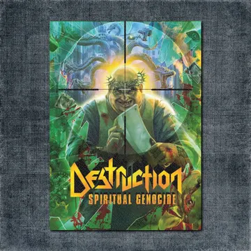 Destruction Back Patch, Destruction – Spiritual Genocide Big Back Patch