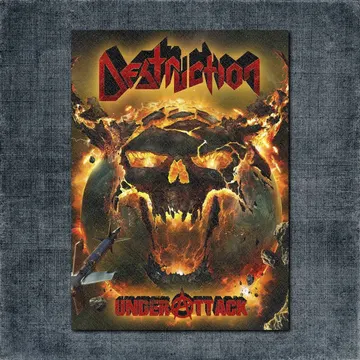 Destruction Back Patch, Destruction – Under Attack Big Back Patch