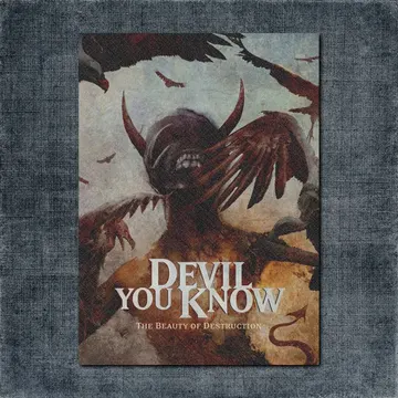 Devil You Know Back Patch, Devil You Know – The Beauty Of Destruction Big Back Patch