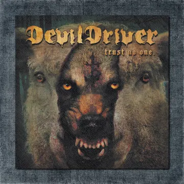 DevilDriver – Trust No One Back Patch, DevilDriver – Trust No One Album Big Back Patch