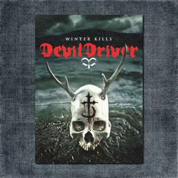 DevilDriver – Winter Kills Back Patch, DevilDriver – Winter Kills Album Big Back Patch