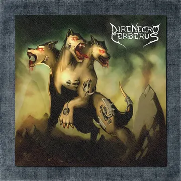 Dire Necro Cerberus Back Patch, Dire Necro Cerberus – Dire Necro Cerberus Big Back Patch