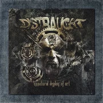 Distraught Back Patch, Distraught – Unnatural Display of Art Big Back Patch