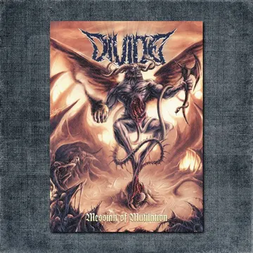 Divide Back Patch, Divide – Messiah of Mutilation Big Back Patch
