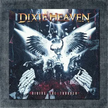Dixie Heaven Back Patch, Dixie Heaven – Riding The Thunder Big Back Patch