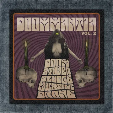 Doommantia Back Patch, Doommantia – Doom Stoner Sludge Psychedelic Drone Big Back Patch