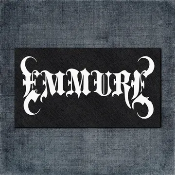 Emmure Back Patch, Emmure, Logo Black Big Back Patch