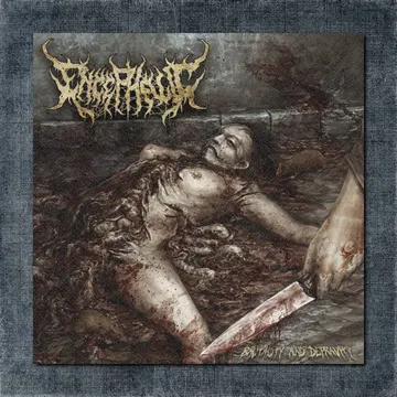 Encephalic Back Patch, Encephalic – Brutality and Depravity Big Back Patch