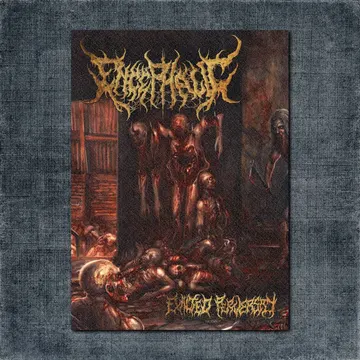 Encephalic Back Patch, Encephalic – Exalted Perversity Big Back Patch