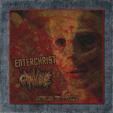 Enterchrist, Cannibe Back Patch, Enterchrist, Cannibe – Violent Massacre Big Back Patch